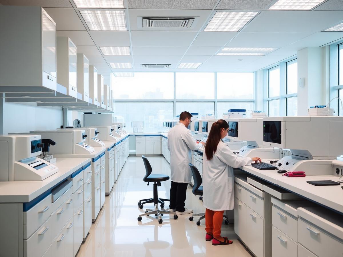 Inside the Dr. Paul Path diagnostic laboratory